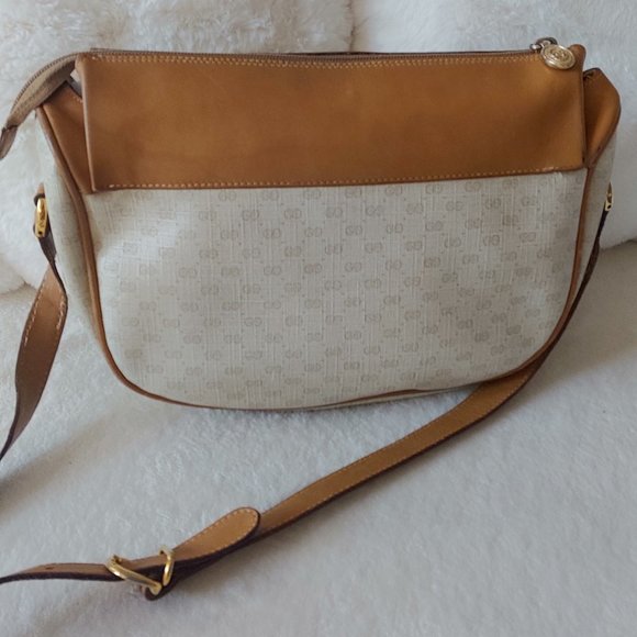 GUCCI VINTAGE Guccisima Purse Crossbody Shoulder Bag - Picture 4 of 16